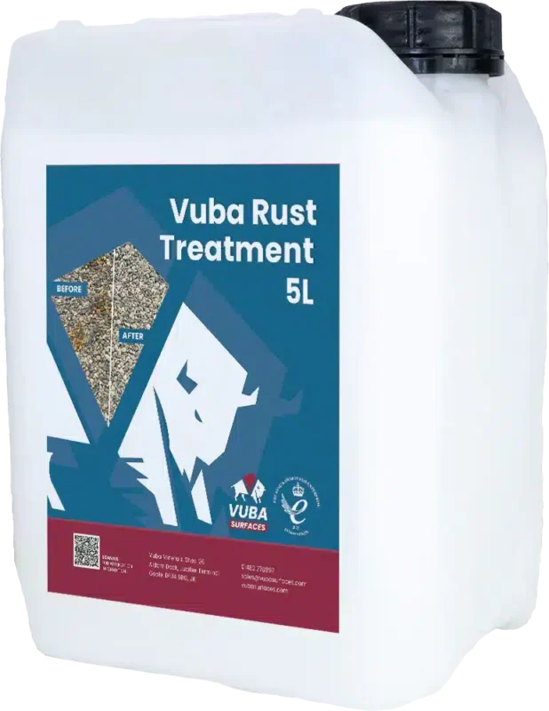 Vuba Resin Bound – Rust Remover | Glassfibre and Resin Supplies Ltd